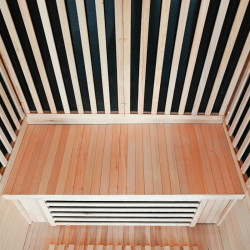 SAUNA SUCHA INFRARED NISKOTEMPERATUROWA ALTA2-CRB 2-3 OSOBOWA 120x105 CM