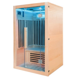 SAUNA SUCHA INFRARED NISKOTEMPERATUROWA ALTA2-CRB 2-3 OSOBOWA 120x105 CM