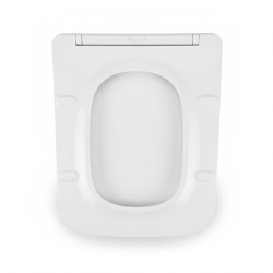 DESKA SEDESOWA WC WOLNOOPADAJĄCA CV-WH-09 SLIM BIAŁA DUROPLAST CV-WH-09