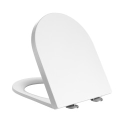 DESKA SEDESOWA WC WOLNOOPADAJĄCA CV-WH-10 SLIM BIAŁA DUROPLAST CV-WH-10