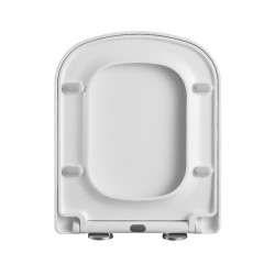 DESKA SEDESOWA WC WOLNOOPADAJĄCA CV-WH-12 SLIM BIAŁA DUROPLAST CV-WH-12