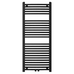 GRZEJNIK ŁAZIENKOWY ŚCIENNY PIONOWY WODNY DRABINKA 120x50 GAMA-BL-2 CZARNY GAMA-BL-2