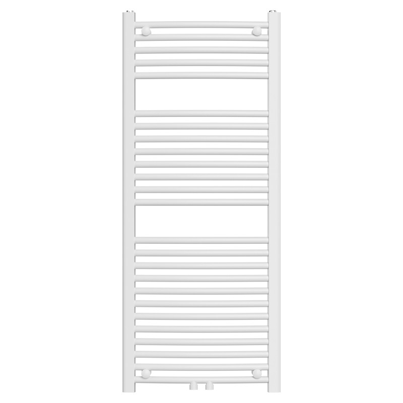 GRZEJNIK ŁAZIENKOWY ŚCIENNY PIONOWY WODNY DRABINKA 120x50 CORSO-WH-4 BIAŁY CORSO-WH-4