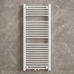 GRZEJNIK ŁAZIENKOWY ŚCIENNY PIONOWY WODNY DRABINKA 120x50 CORSO-WH-4 BIAŁY CORSO-WH-4
