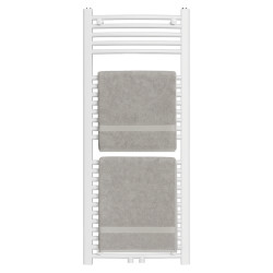 GRZEJNIK ŁAZIENKOWY ŚCIENNY PIONOWY WODNY DRABINKA 120x50 CORSO-WH-4 BIAŁY CORSO-WH-4