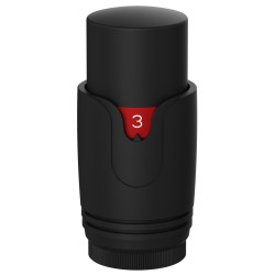 GŁOWICA TERMOSTATYCZNA POKRĘTŁO DO GRZEJNIKA GWINT M30x1.5 GT-BL-1 CZARNA GT-BL-1
