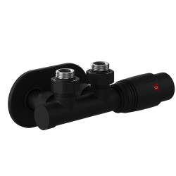 GŁOWICA TERMOSTATYCZNA POKRĘTŁO DO GRZEJNIKA GWINT M30x1.5 GT-BL-1 CZARNA GT-BL-1