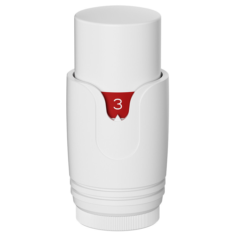 GŁOWICA TERMOSTATYCZNA POKRĘTŁO DO GRZEJNIKA GWINT M30x1.5 GT-WH-1 BIAŁA GT-WH-1