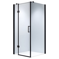 KABINA PRYSZNICOWA KWADRATOWA ZES-KZ1390B-BL-90 CZARNY 90x90 CM