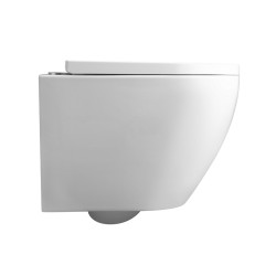 ZESTAW PODTYNKOWY WC STELAŻ TECE MISKA MIZU-WH-RIM-02 PRZYCISK TC-9240401 CHROM