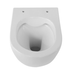 ZESTAW PODTYNKOWY WC STELAŻ TECE MISKA MIZU-WH-RIM-02 PRZYCISK TC-9240401 CHROM