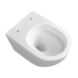 ZESTAW PODTYNKOWY WC STELAŻ TECE MISKA MIZU-WH-TR-03 PRZYCISK TC-9240417 BIAŁY MAT