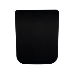 DESKA SEDESOWA WC WOLNOOPADAJĄCA CV-MTB-09 SLIM CZARNY MAT DUROPLAST CV-MTB-09