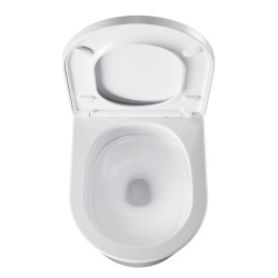 ZESTAW PODTYNKOWY WC STELAŻ TECE MISKA ELITE-WH-02 PRZYCISK TC-9240407 CZARNY MAT