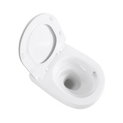 ZESTAW PODTYNKOWY WC STELAŻ TECE MISKA LAKE-WH-TR-01 PRZYCISK TC-9240400 BIAŁY POŁYSK