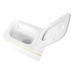 ZESTAW PODTYNKOWY WC STELAŻ TECE MISKA YUZU-WH-GL-TR-03 PRZYCISK TC-9240417 BIAŁY MAT