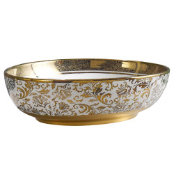 UMYWALKA NABLATOWA CERAMICZNA OWALNA KINI-WH-MOD6-500