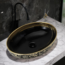 UMYWALKA NABLATOWA CERAMICZNA OWALNA KINI-BL-MOD6-500