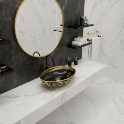 UMYWALKA NABLATOWA CERAMICZNA OWALNA KINI-BL-MOD6-500