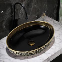 UMYWALKA NABLATOWA CERAMICZNA OWALNA KINI-BL-MOD6-500