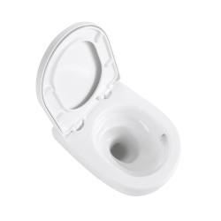 ZESTAW PODTYNKOWY WC STELAŻ TECE MISKA LAKE-WH-TR-02 PRZYCISK TC-9240417 BIAŁY MAT