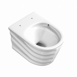 ZESTAW PODTYNKOWY WC STELAŻ TECE MISKA SKAL-WH-RIM-03 PRZYCISK TC-9240401 CHROM