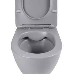 ZESTAW PODTYNKOWY WC STELAŻ TECE MISKA MIZU-MTGR-RIM-03 PRZYCISK TC-9240417 BIAŁY MAT