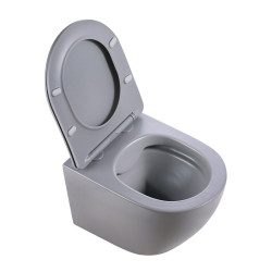ZESTAW PODTYNKOWY WC STELAŻ TECE MISKA MIZU-MTGR-RIM-03 PRZYCISK TC-9240400 BIAŁY POŁYSK