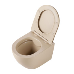 ZESTAW PODTYNKOWY WC STELAŻ TECE MISKA MIZU-CAP-RIM-03 PRZYCISK TC-9240400 BIAŁY POŁYSK