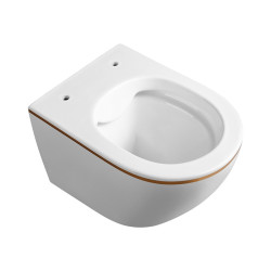 ZESTAW PODTYNKOWY WC STELAŻ GEBERIT DUOFIX MISKA MIZU-WH-GL-RIM-03 PRZYCISK DELTA 20 CHROM