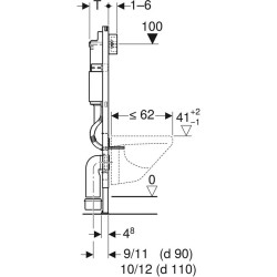 ZESTAW PODTYNKOWY WC STELAŻ GEBERIT DUOFIX MISKA MIZU-BL-RIM-03 PRZYCISK DELTA 30 CHROM