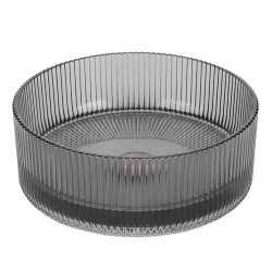 UMYWALKA NABLATOWA SZKLANA OKRĄGŁA BRILLANT2-BL-360 CZARNA BRILLANT2-BL-360
