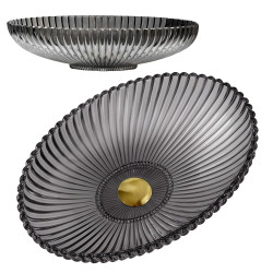 UMYWALKA NABLATOWA SZKLANA OKRĄGŁA BRILLANT3-BL-PL-510