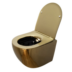 ZESTAW PODTYNKOWY WC STELAŻ GEBERIT DUOFIX MISKA MIZU-GL-BL-RIM-03 PRZYCISK DELTA 50 CHROM