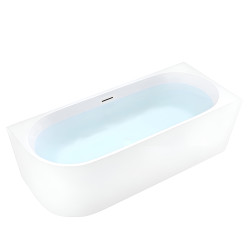 HYDROSAN WANNA WOLNOSTOJĄCA MERA2-509C2-R-P-WH BIAŁA PRZELEW BIAŁY