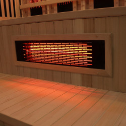 SAUNA INFRARED/FIŃSKA MOSS1 Z PIECEM HARVIA 6KW 4-5 OSOBOWA 150x150 CM 2w1 MOSS1 NEW