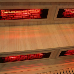 SAUNA INFRARED/FIŃSKA MOSS2 Z PIECEM HARVIA 8KW 5-6 OSOBOWA 200x200 CM 2w1 MOSS2 NEW