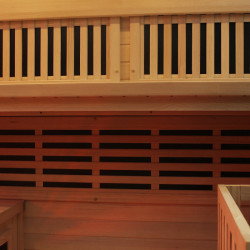 SAUNA INFRARED/FIŃSKA MOSS2 Z PIECEM HARVIA 8KW 5-6 OSOBOWA 200x200 CM 2w1 MOSS2 NEW