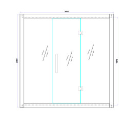 SAUNA INFRARED/FIŃSKA HELSI2 Z PIECEM HARVIA 8KW 5-6 OSOBOWA 200x160 CM 2w1 HELSI2 NEW