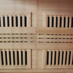 SAUNA INFRARED/FIŃSKA HELSI2 Z PIECEM HARVIA 8KW 5-6 OSOBOWA 200x160 CM 2w1 HELSI2 NEW