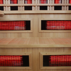 SAUNA INFRARED/FIŃSKA HELSI2 Z PIECEM HARVIA 8KW 5-6 OSOBOWA 200x160 CM 2w1 HELSI2 NEW