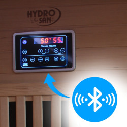 SAUNA KOMBO INFRARED/FIŃSKA HELSI3 Z PIECEM 6kW 3-4 OSOBOWA 160x160 CM 2w1 HELSI3 NEW