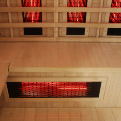SAUNA KOMBO INFRARED/FIŃSKA HELSI3 Z PIECEM 6kW 3-4 OSOBOWA 160x160 CM 2w1 HELSI3 NEW