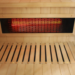 SAUNA KOMBO INFRARED/FIŃSKA HELSI3 Z PIECEM 6kW 3-4 OSOBOWA 160x160 CM 2w1 HELSI3 NEW