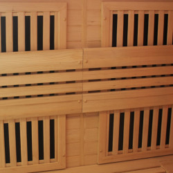 SAUNA KOMBO INFRARED/FIŃSKA HELSI3 Z PIECEM 6kW 3-4 OSOBOWA 160x160 CM 2w1 HELSI3 NEW