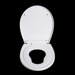 DESKA SEDESOWA WC WOLNOOPADAJĄCA UNIWERSALNA CV-WH-13 BIAŁA DUROPLAST CV-WH-13