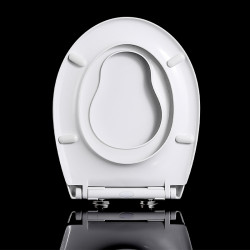 DESKA SEDESOWA WC WOLNOOPADAJĄCA UNIWERSALNA CV-WH-13 BIAŁA DUROPLAST CV-WH-13