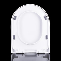 DESKA SEDESOWA WC WOLNOOPADAJĄCA UNIWERSALNA CV-WH-15 BIAŁA DUROPLAST CV-WH-15