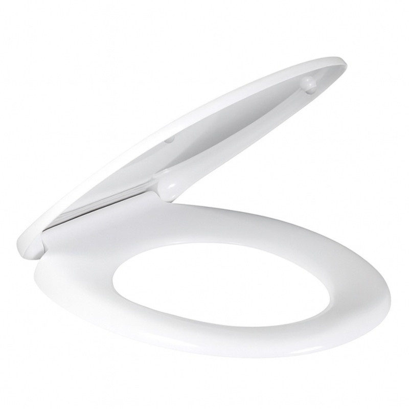 DESKA SEDESOWA WC WOLNOOPADAJĄCA UNIWERSALNA CV-WH-16 BIAŁA DUROPLAST CV-WH-16