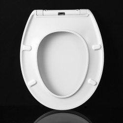 DESKA SEDESOWA WC WOLNOOPADAJĄCA UNIWERSALNA CV-WH-17 BIAŁA DUROPLAST CV-WH-17